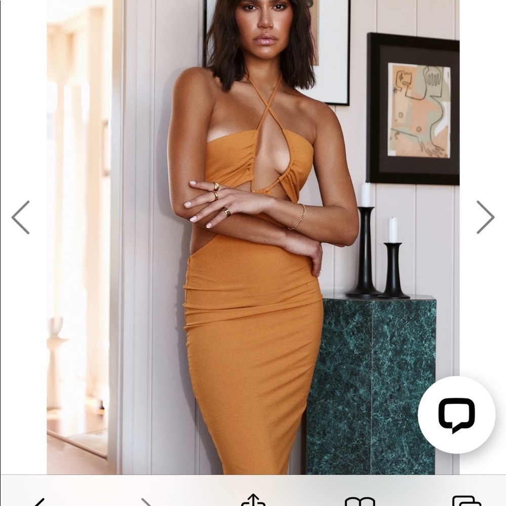 Mango Ribbed Halter - Picture 2 of 2